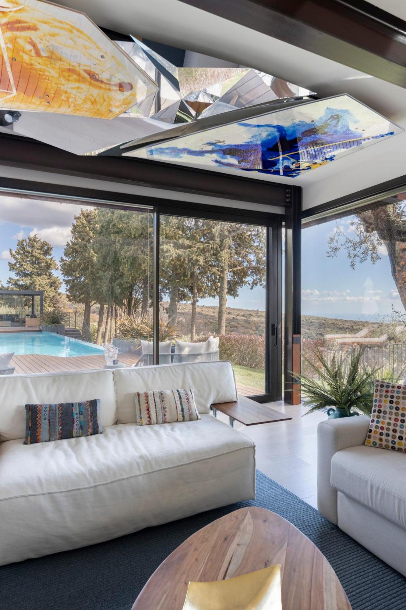 Scialaj Villa Di Lusso Sull'Etna Con Piscina E Vista Mare Ragalna Esterno foto