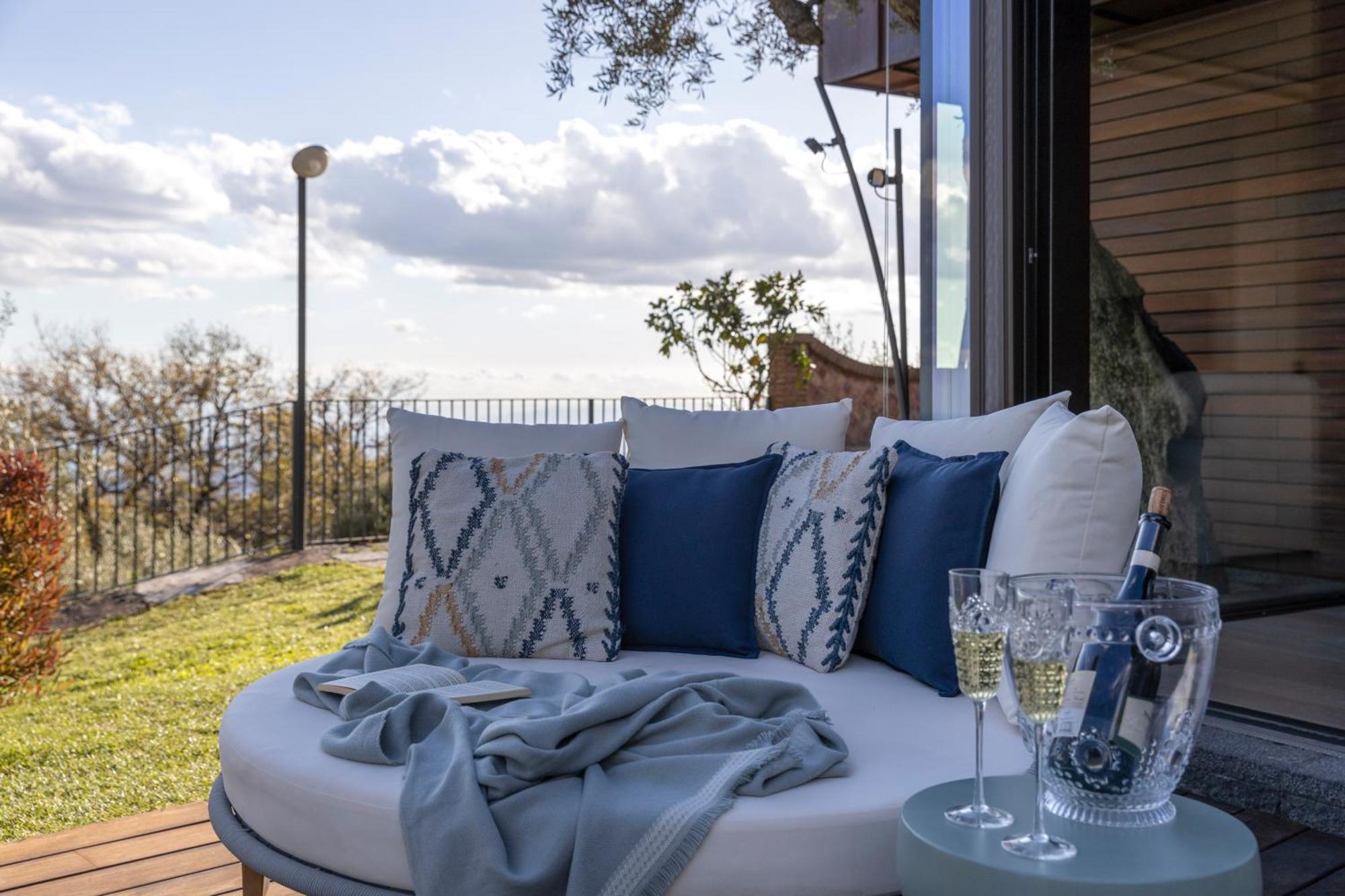 Scialaj Villa Di Lusso Sull'Etna Con Piscina E Vista Mare Ragalna Esterno foto