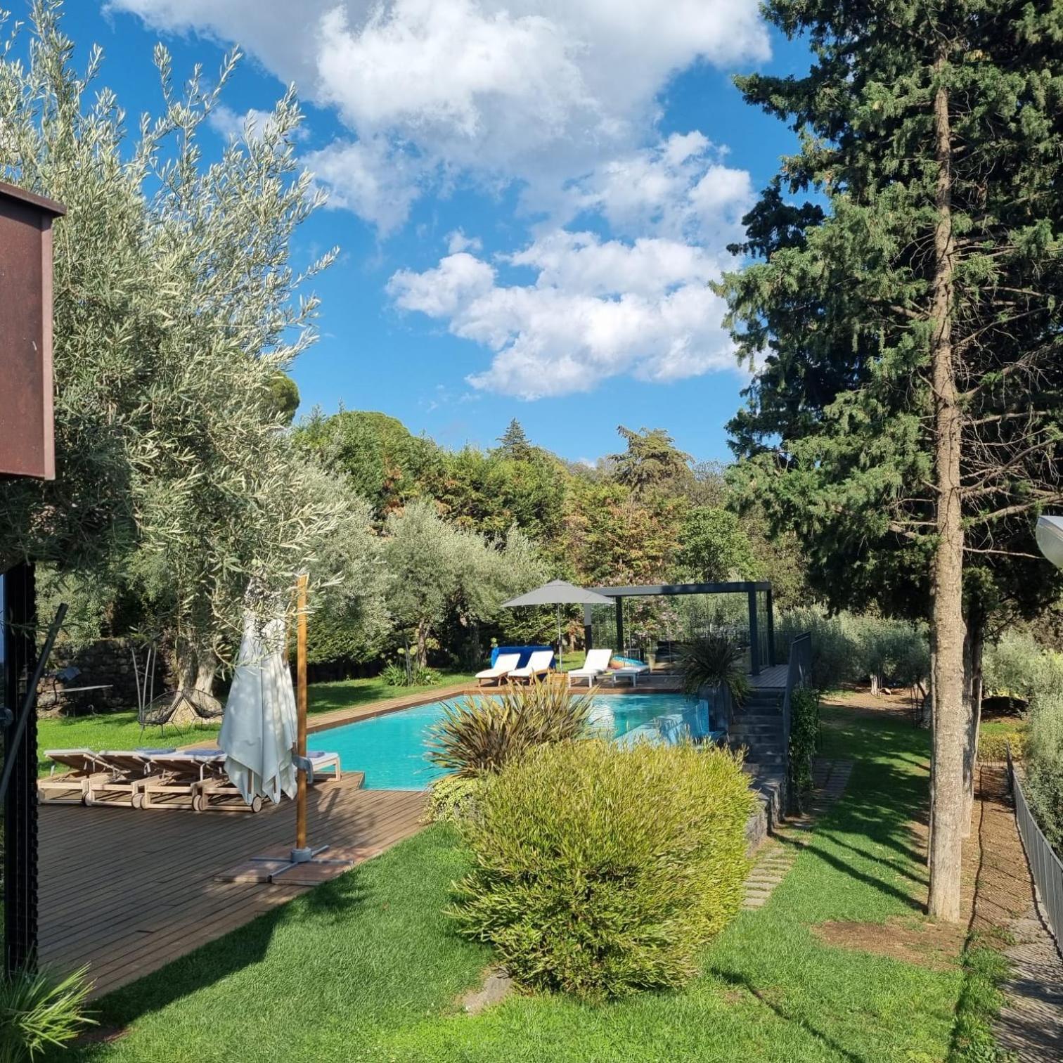 Scialaj Villa Di Lusso Sull'Etna Con Piscina E Vista Mare Ragalna Esterno foto