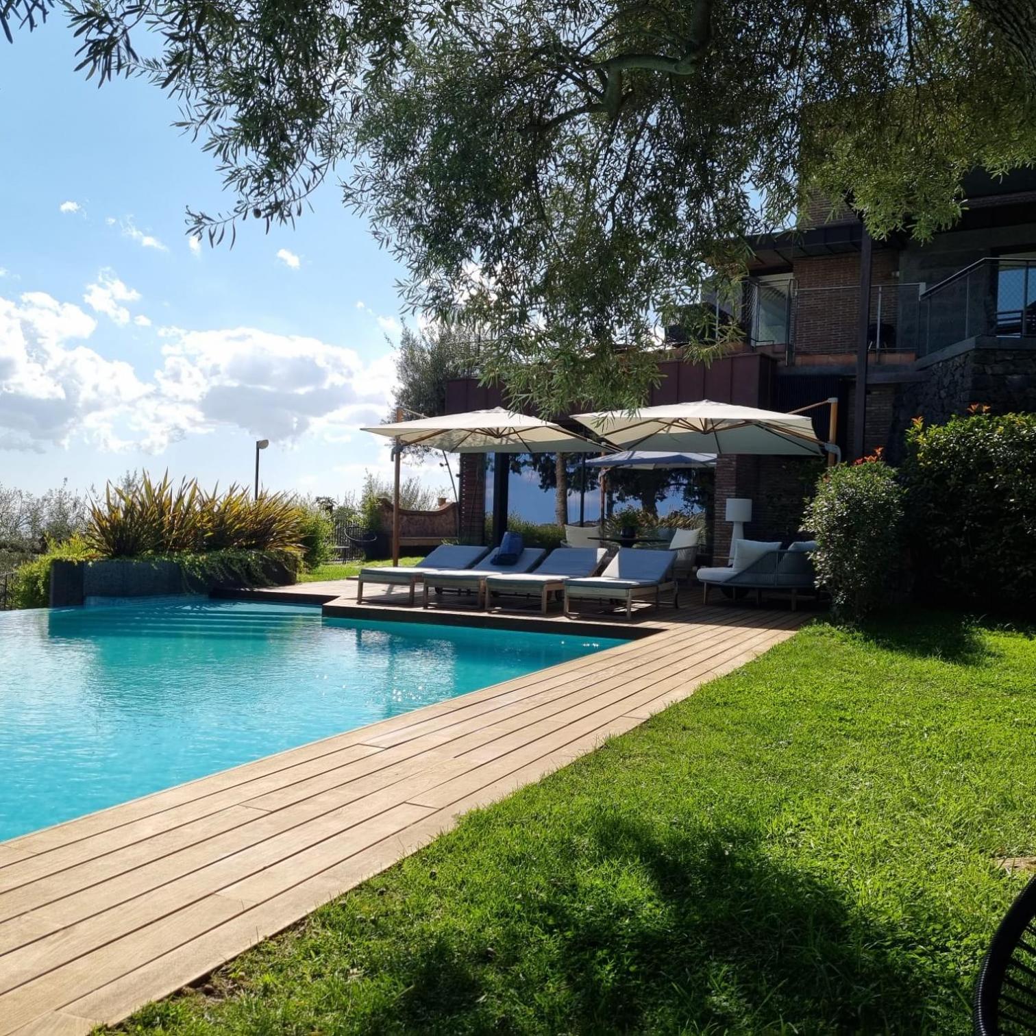 Scialaj Villa Di Lusso Sull'Etna Con Piscina E Vista Mare Ragalna Esterno foto